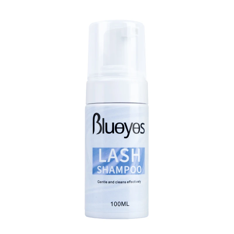 

Eyelash Extension Foam Cleanser Natural Super Gentle Lash Cleansing Mousse 100ML Eyelash Shampoo, White