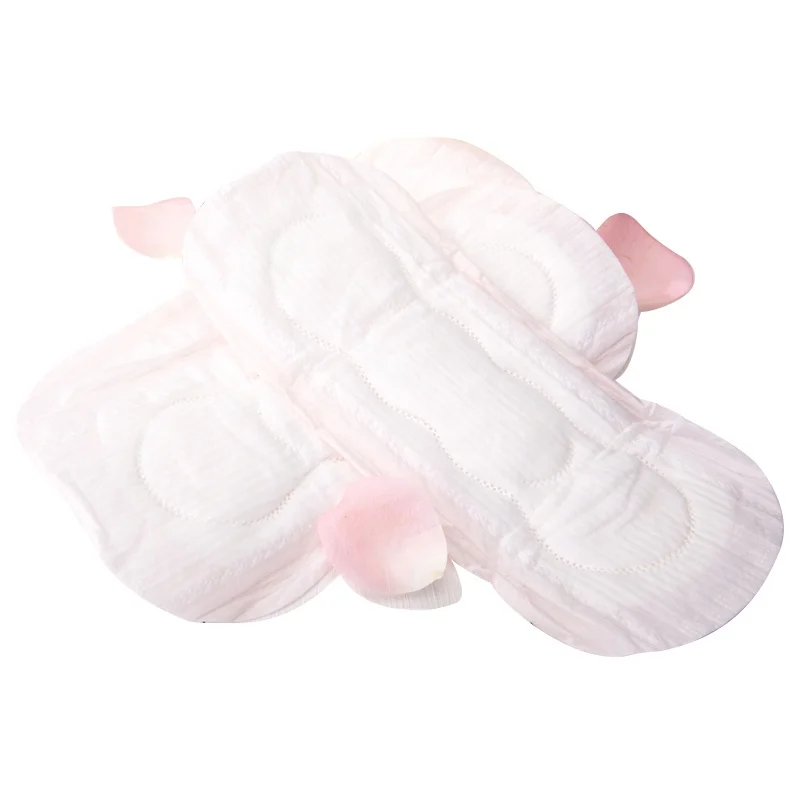 

Customize brand cotton biodegradable non woven sanitary napkins pads fabric for ladies, White or customized