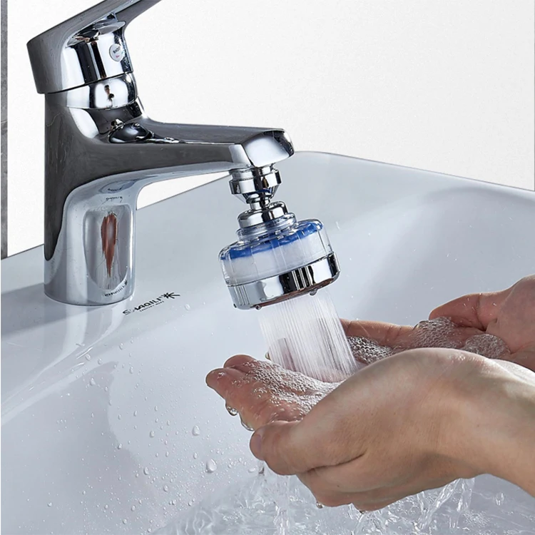 Korea Style High Pressure Kitchen Mixer Tap Aerator Filter 360 Swivel