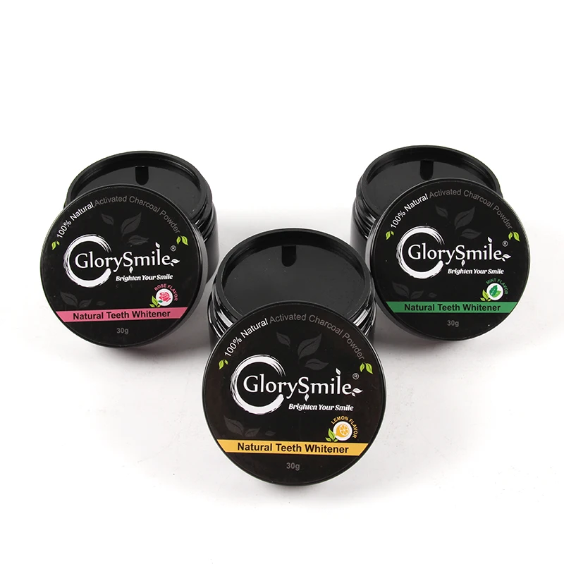 

CE Advanced 30g Jar Teeth Whitening Charcoal Powder Private Label Mint Rose Lemon Flavor