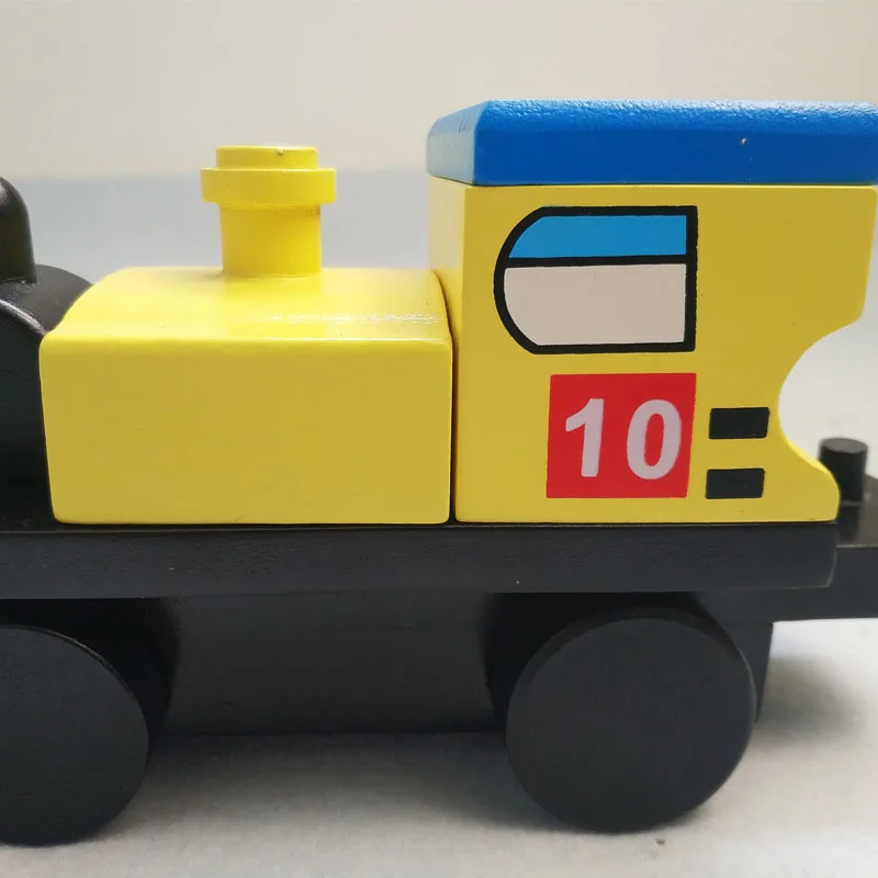 
Thomas Locomotive assembled trains wood toy for children 