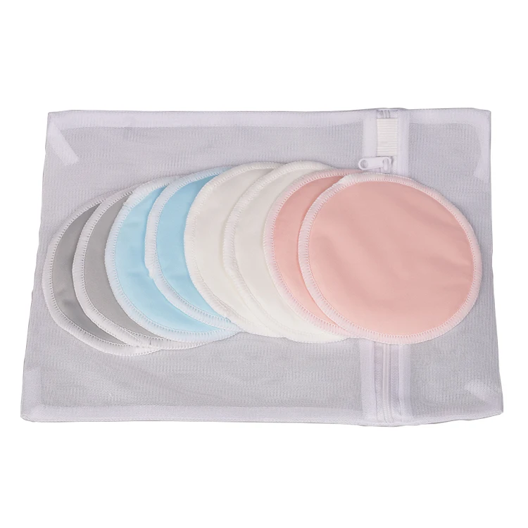 

Ananbaby OEM breast Feeding Pads Mom Use Breast nursing pad reusable pads, Custom print nursing pads