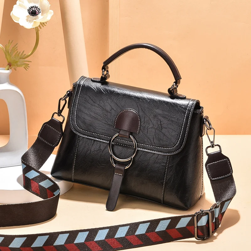 

Popular Crossbody Leather Handbag Women Bag Fashion Shoulder Fashionable Customized Logo