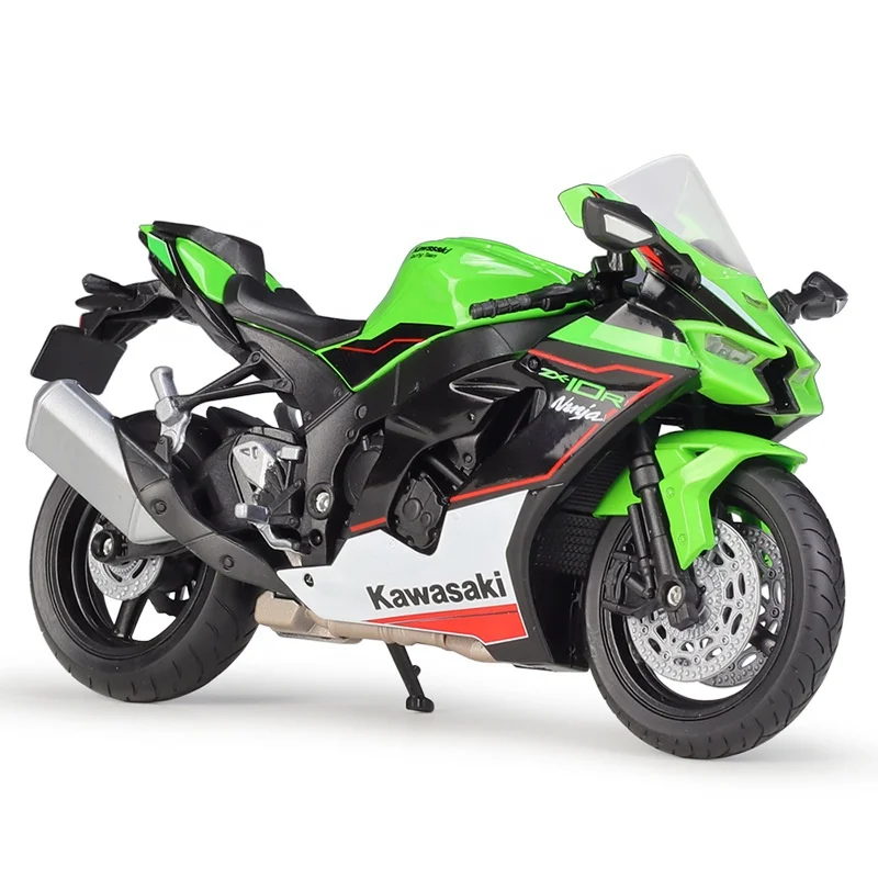 

1:12 Alloy ZX10R Motorcycle Street Car Children's Toy ZX10R Heavy Locomotive Simulation Alloy Motorcycle For Kids