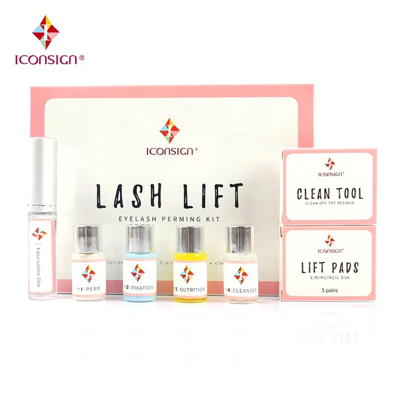 

New Style Wholesale Iconsign Private Label Eyelash Lash Lift Perm Set Kit