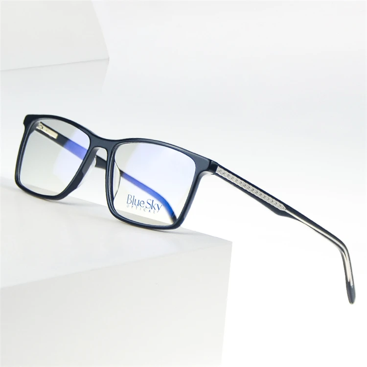 

Vintage High Quality Square Acetate Frames Eyewear Optical Glass Glasses