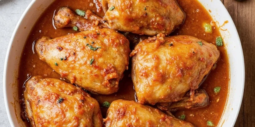 Over-brined Chicken on Plate