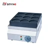 Electric 9 Holes Hamburger Bread Machine / Hamburger Bun Making Machine