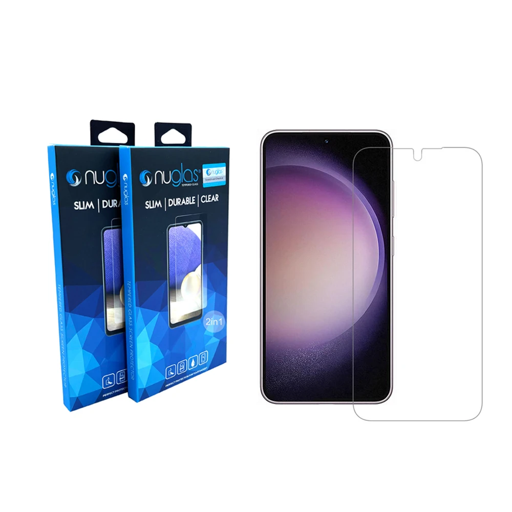 

2023 new Nuglas 2.5D FULL glue 9h Tempered Glass For Samsung Galaxy S24 Plus Screen Protector
