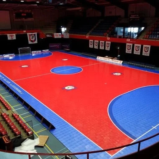 

PP Suspended Football Futsal Soccer Court Flooring Made By Virgin Polypropylene