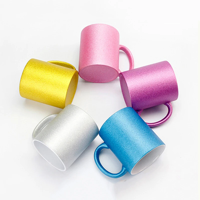 

wholesale high quality ceramic sublimation mug for heat transfer printing pearl mug