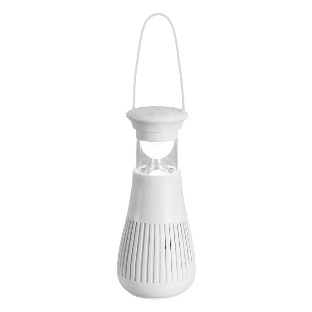 

Intelligent new product design hands-free speakerphone wireless solar speaker with led light