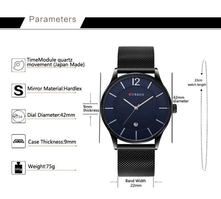 CURREN 8231 Mens  Watch 