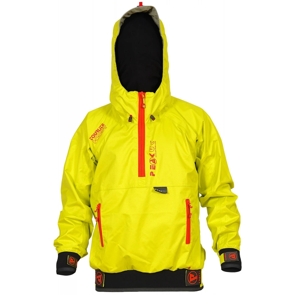 

Drysuit Waterproof Breathable Dry Top Kayak Canoe Jacket Clothing For Sailing Club Padding Fishing, Orange