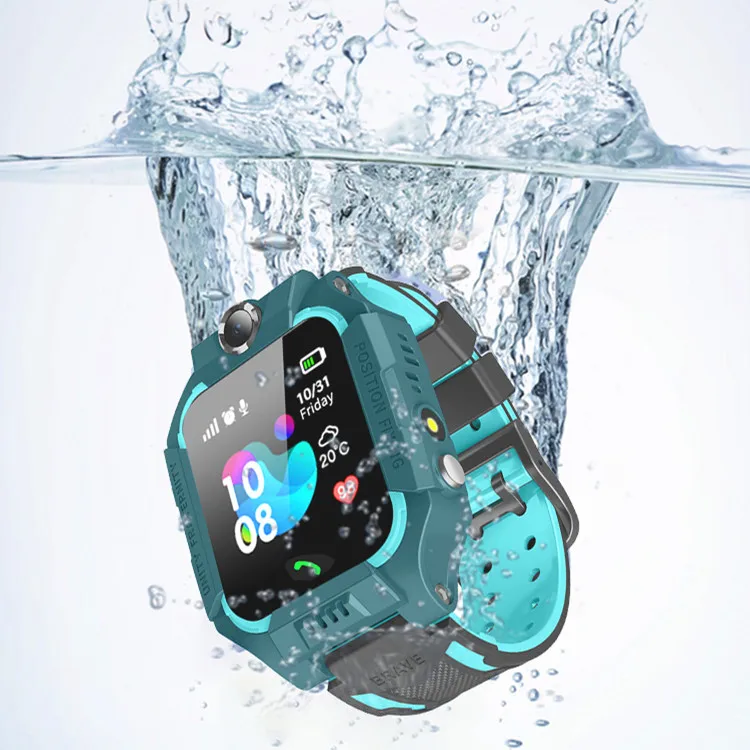 

New product kid sport fitness multifunction mobile smart watch waterproof