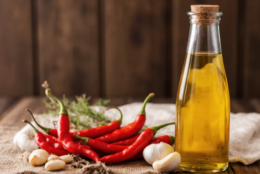 fresh chilli garlic oil  homemade recipe   safety guide