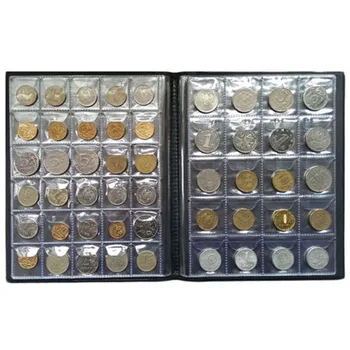 Download 250 Pieces Coins Storage Book Commemorative Coin Collection Album Holders Collection Volume ...