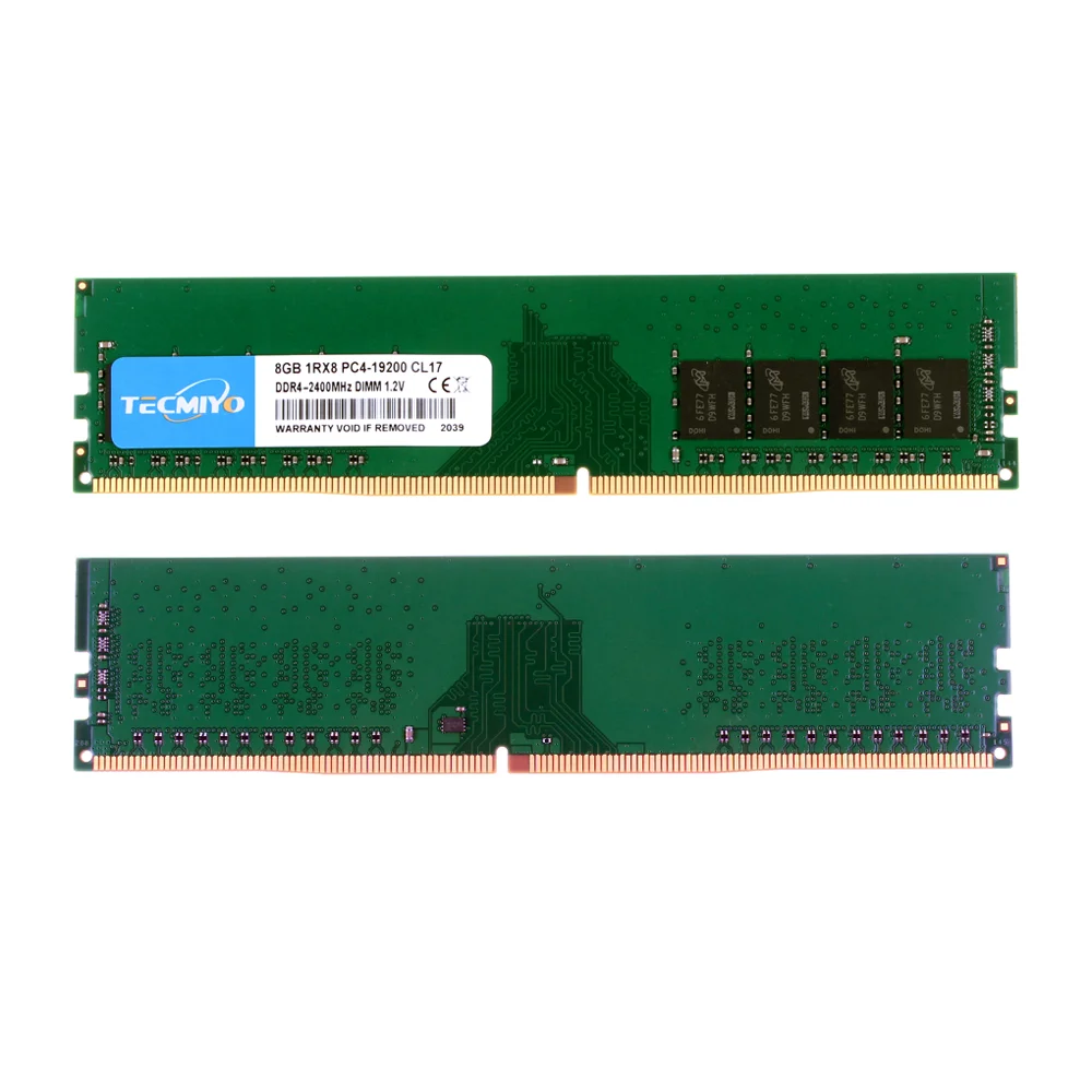 

Desktop Computer Memory 2400MHz 8GB DDR4 PC4 RAM Non ECC Unbuffered Desktop Dimm Ram Memory