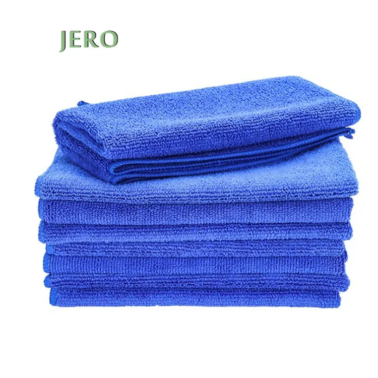 

High quality 40*40 cm microfibre car cleaning cloths washing towel cleaning cloth for car, Blue