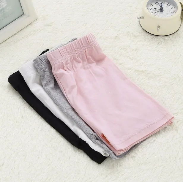 
2020 Summer Girls cotton Shorts new style Girls Leggings children Comfort Breathable Short Leggings supply Dress Safety Shorts 