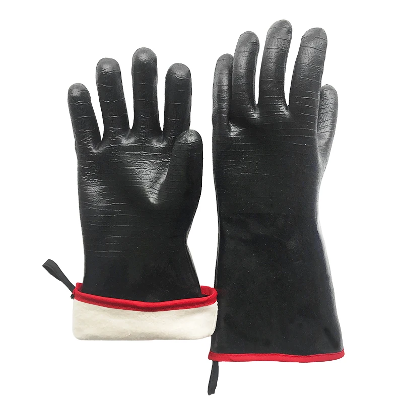 Neoprene Heat Acceptable Resistant Long Gloves Buy Black Neoprene
