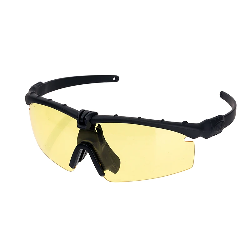 
Protective Eyes Glasses with Interchangeable Anti-Fog dustproof safety goggles Tactical Military Sunglasses 