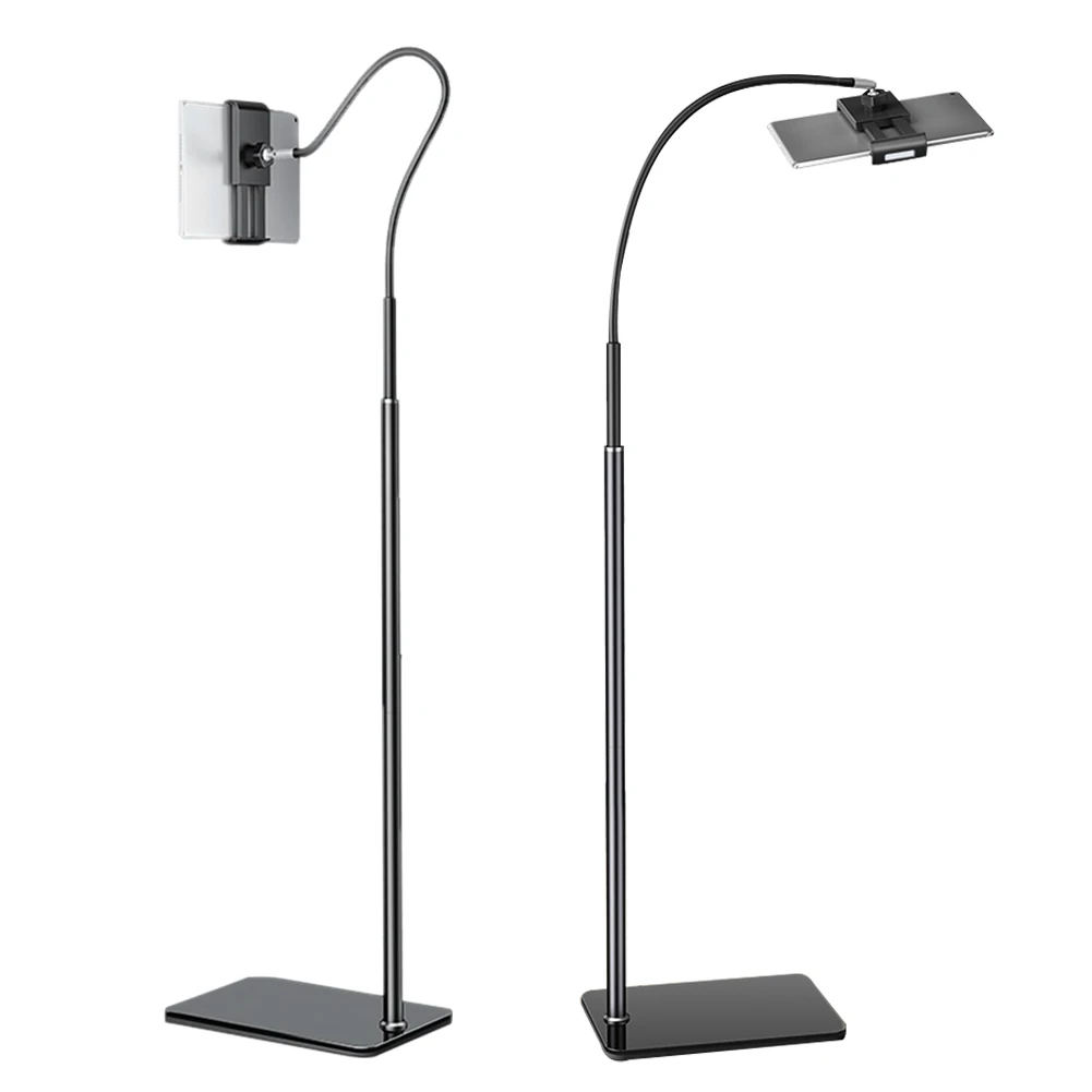 

Universal Carbon steel Tablet cell phone Floor Standing Adjustable Tablet Stand holder
