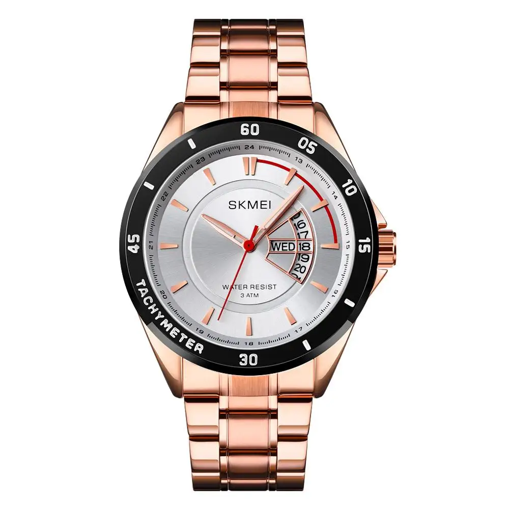 

2020 SKMEI 1641 Men Stainless Steel Waterpoof Luminous Watch
