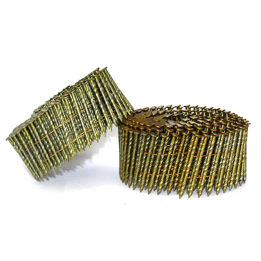 15 Degree Wire Collated Coil Nails Buy 15 Degree Galvanized Ring