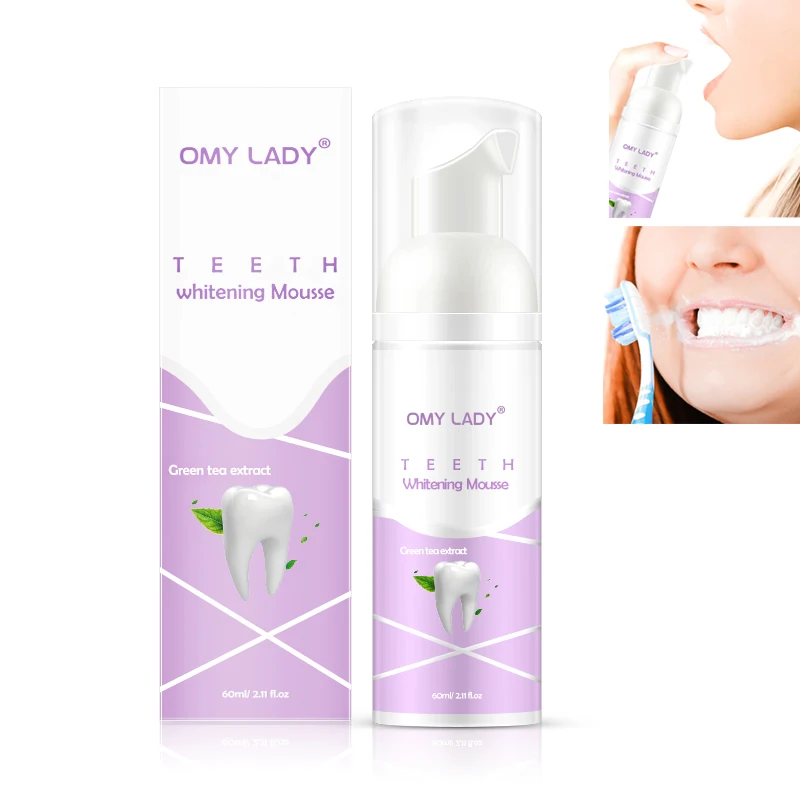 

Factory wholesale omy lady Chinese herbal teeth whitening toothpaste for private label