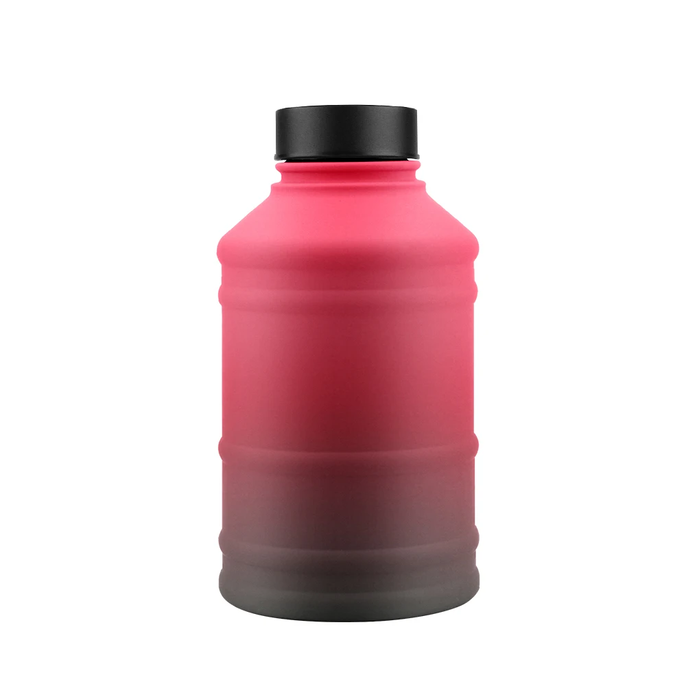 

Custom 2.2l water bottle stainless steel high grade with logo, Red, blue, black,green or custom