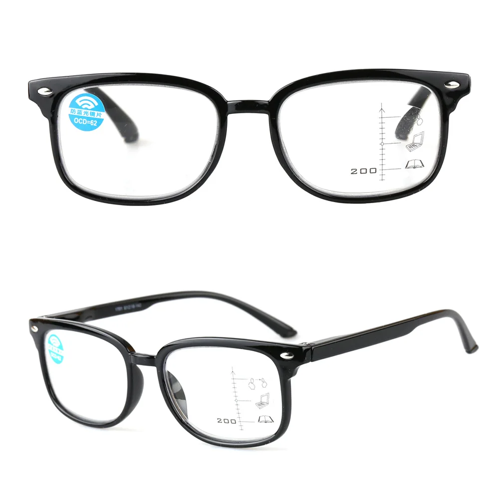 

1701 PC blue light blocking progressive multifocal reading glasses