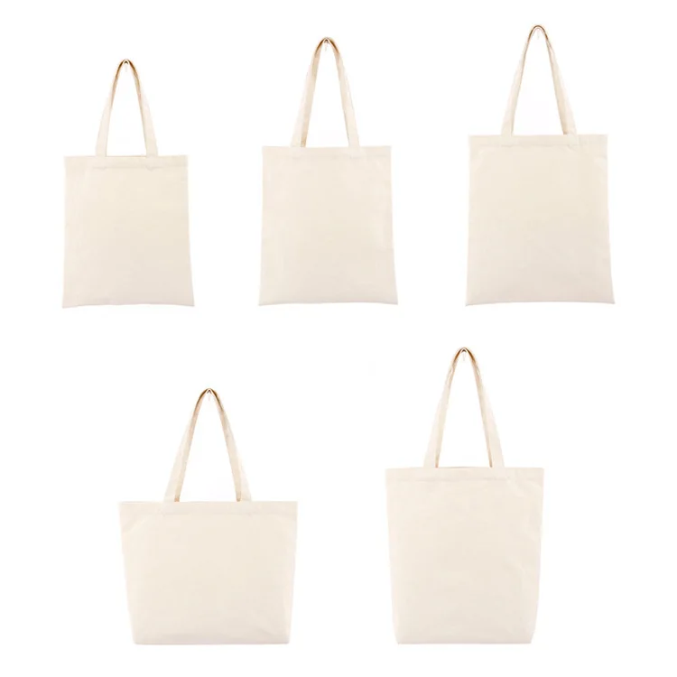 

Wholesale Custom Print Logo Cheap Reusable Shopping Cotton Bag, Low MOQ Plain White Blank Tote Cotton Canvas Bag