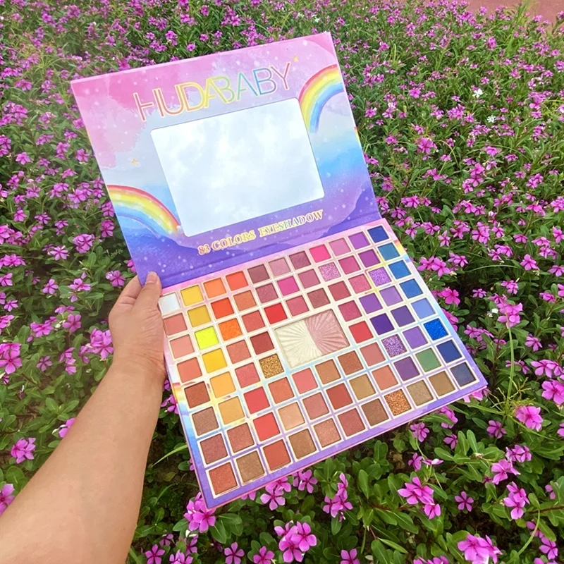 

New arrival HUDA vegan eyeshadow wholesale eyeshadow pigment palette