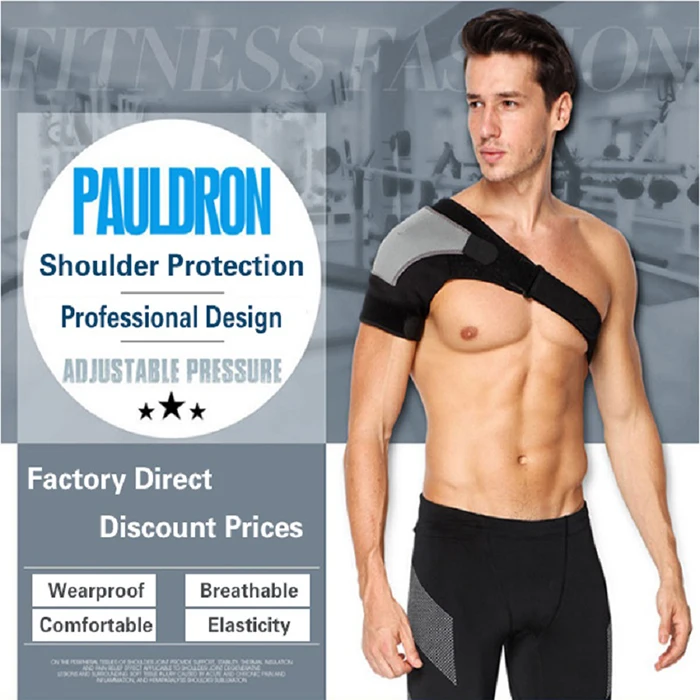 

HOT SELL High Quality Custom Support Belt Pressure Pad,Neoprene Adjustable Compression Shoulder Brace SUPPORT, Black