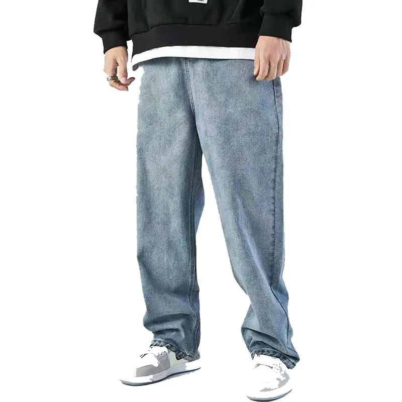 

men's high jeans, Black/blue