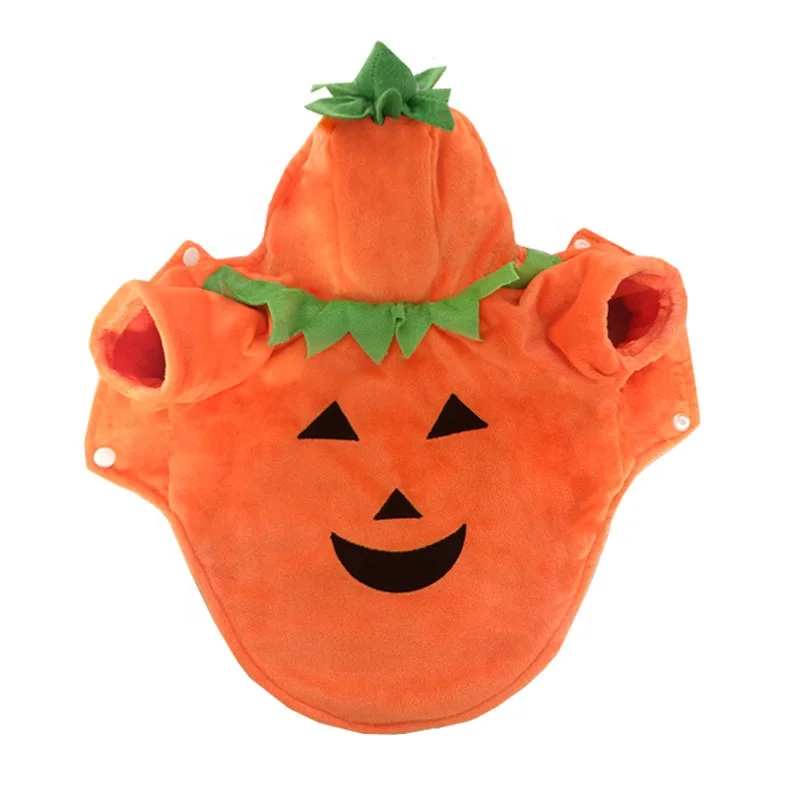 

Amazon hot sale pet pumpkin clothes halloween costume for dogs