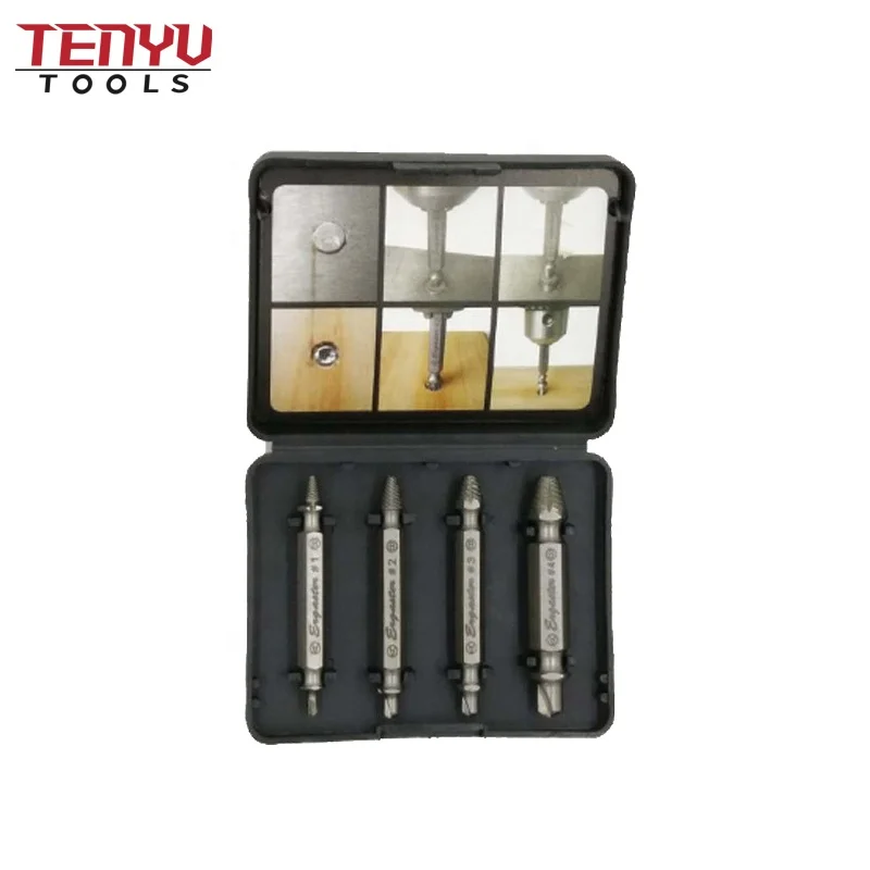 

JIangsu Danyang 4pcs Speed Out Damaged Screw Remover Extractor Set