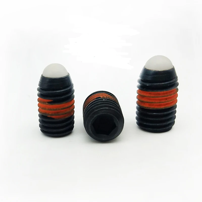 

ZNBPJ Black Oxide Steel Ball Plunger Inner Hexagon with POM Beads Loose Prevent China Manufacturer