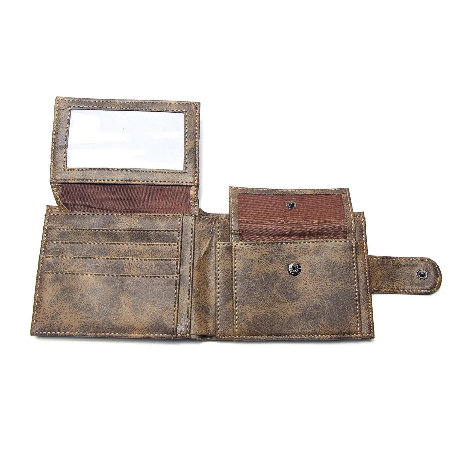 product-GF bags-Luxury Designer Men Wallet Leather Short Wallets Men Hasp Vintage Male Purse Coin Po-2