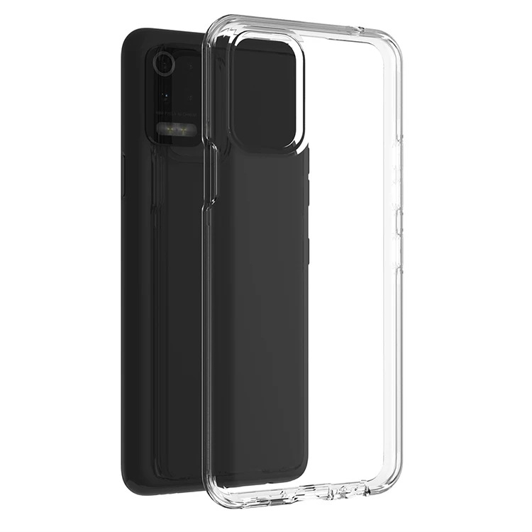 

transparent back pc blank cover phone case For Samsung A02S A32 M51 A12 A52 A72 M31