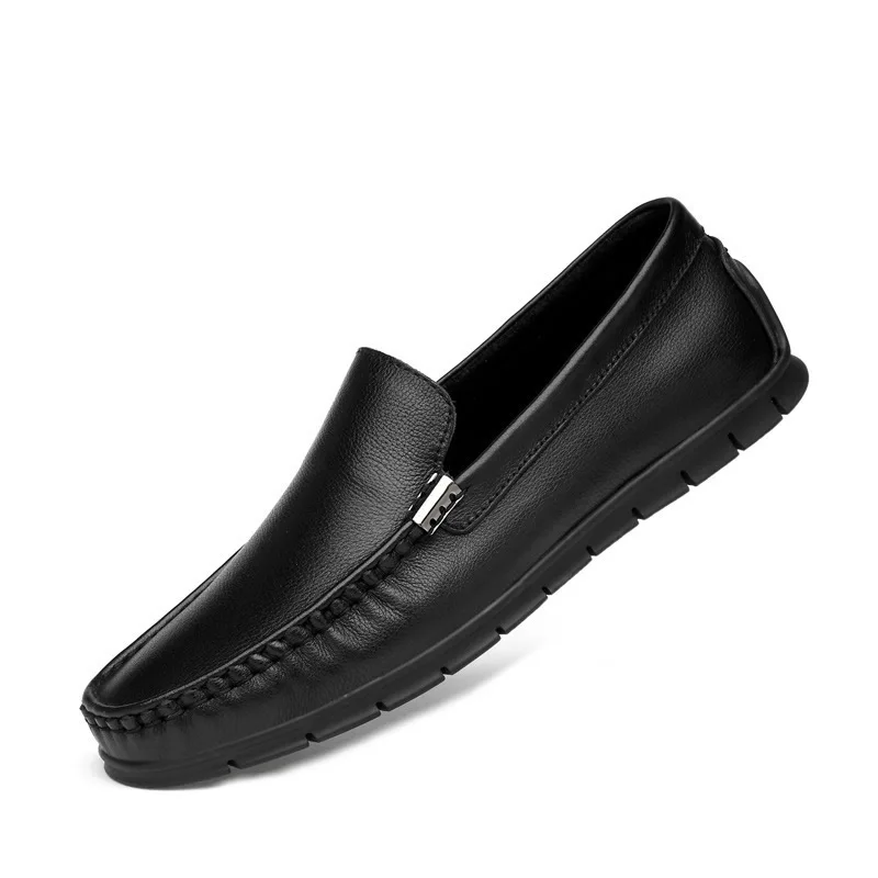 

Men Leather Shoes OEM Moccasins Suede Leather Driving Casual Shoes, Customized color