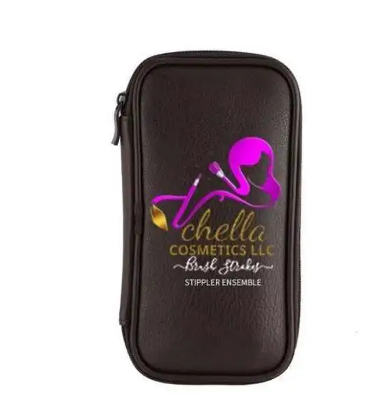 

Makeup brush package, Black, gold, red, pink,purple various colors