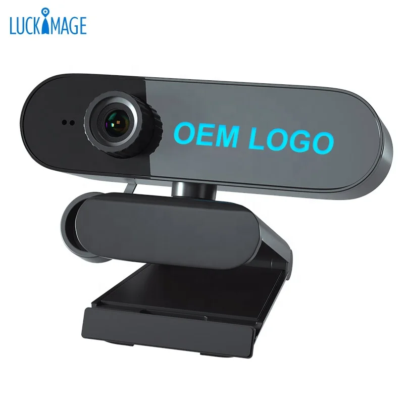 

Luckimage logo custom 1080p usb webcam wide angle web camera laptop pc webcam with light full hd camara webcam