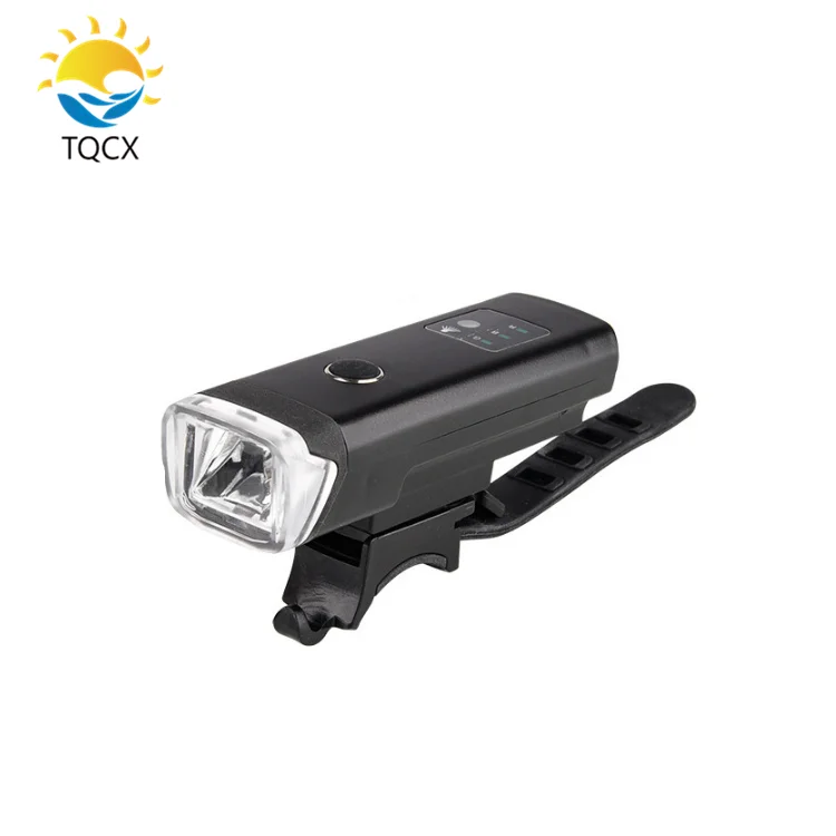 

Touch Switch USB Charging Mountain Bicycle Front Light Set LED Waterproof Head Light Cycling Front Light, Black, green, orange