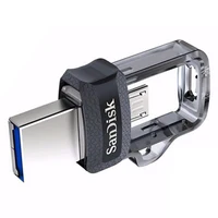 

100% original SDDD3 SanDisk USB Flash Drive 16GB 32GB 64GB 256GB USB 3.0 OTG Pen Drive 128GB USB Stick