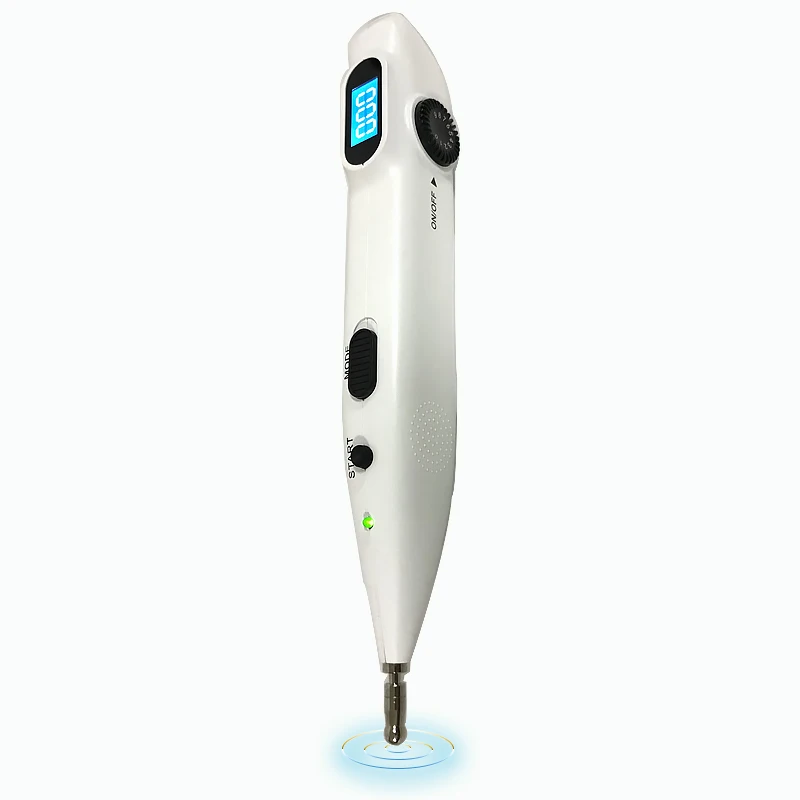 

2024 Bio feedback pain relief therapy massage pen electrical electro acupuncture machine pen meridian energy pen