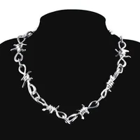 

2020 New Unisex Punk Thorns Necklace