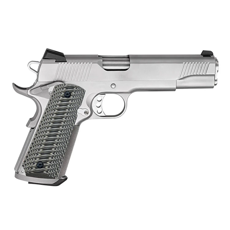 g10 握把 1911 枪零件全尺寸政府指挥官定制手柄,带标准切割的脊背