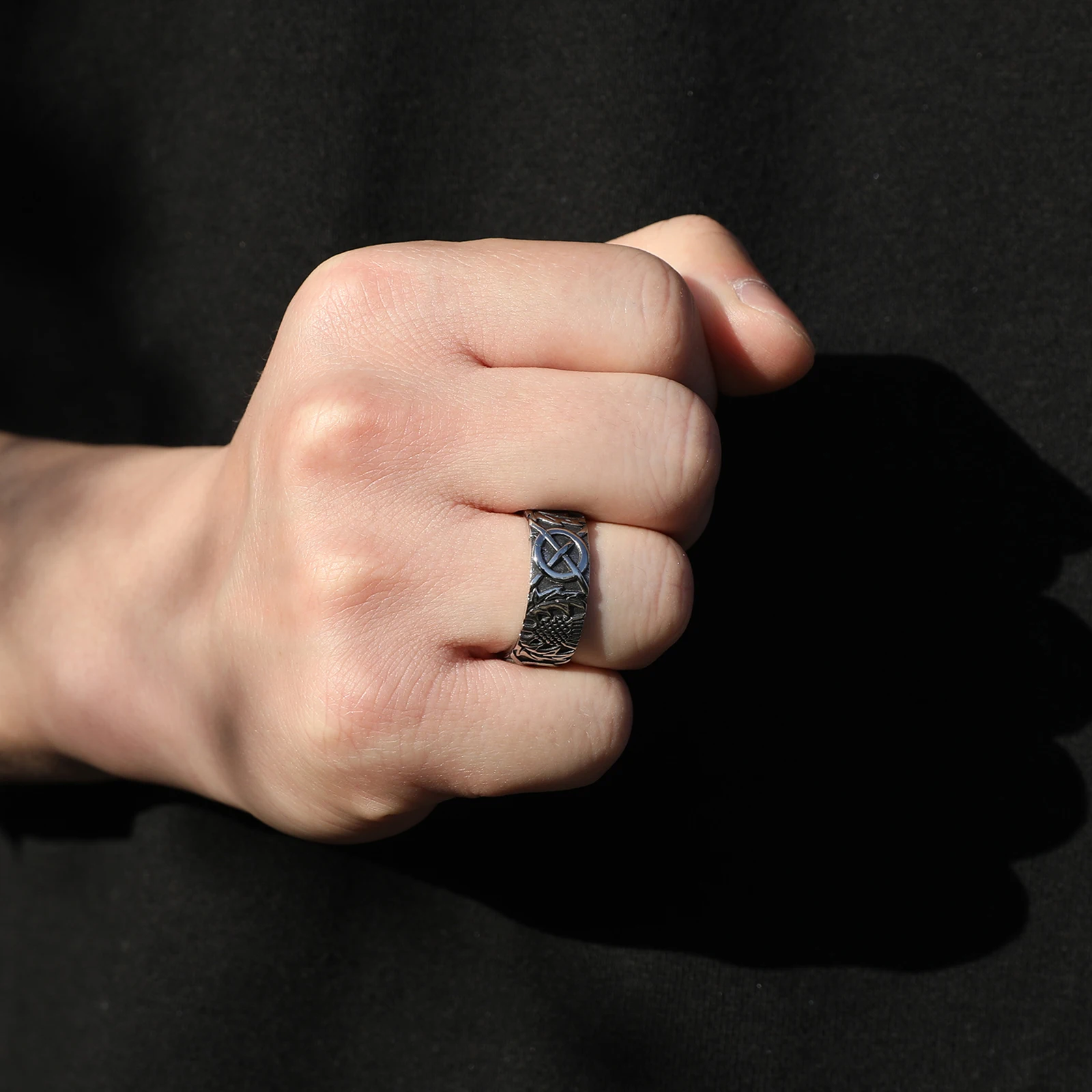 

Wholesale Stainless Steel Punk Ring For Men